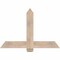 Ekena Millwork Eugene Smooth Timber Gable Bracket, Douglas Fir, 48"W x 32"H x 1 1/2"D x 5 1/2"F, 16/12 Pitch GBW048X32X0206EUG00SDF - alternate 1